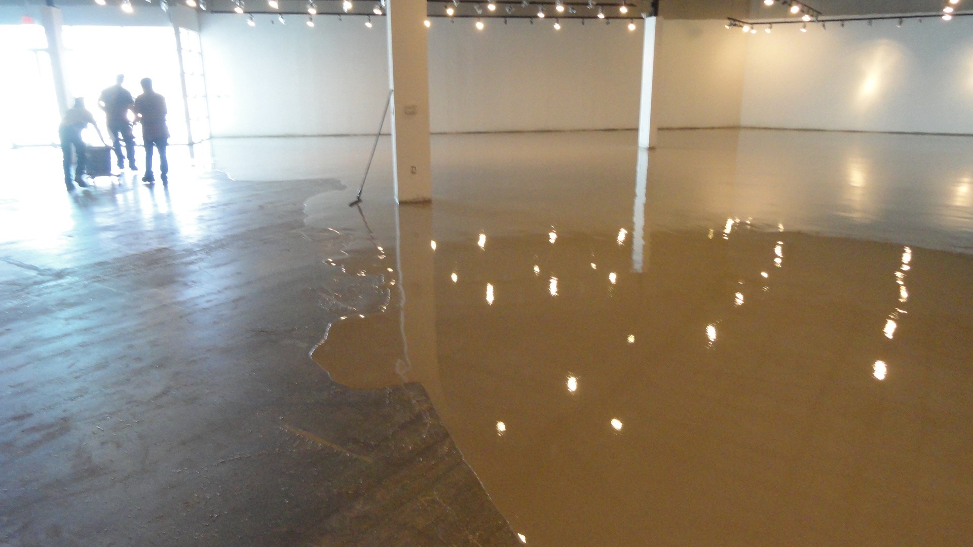 Commercial Interior Stained Concrete