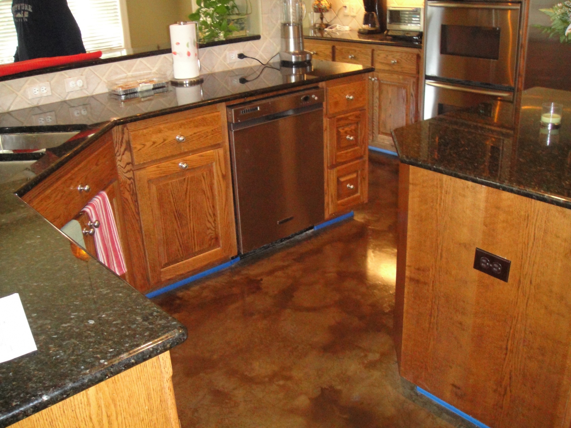 Interior Stained Concrete