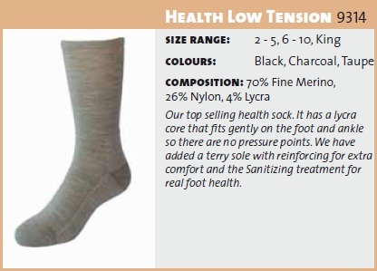 Low Tension Health Sock 9314