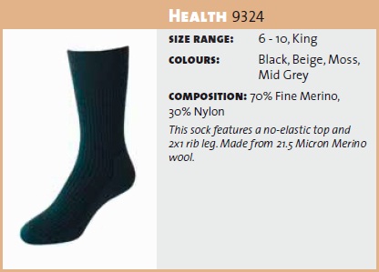 New Health Sock 9324