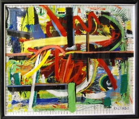 L24 OIL & LATEX PAINT ON PAPER 43x50  $2,700