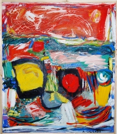 L25 OIL ON CANVAS 44x51  $3,000