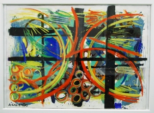 L29 OIL & LATEX PAINT ON PAPER 38x52   $2,800