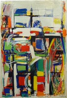 L32 OIL ON BOARD 44x64   $3,000