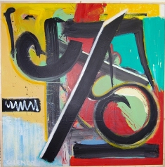 L33 LATEX PAINT ON CANVAS 53x53  $3,500