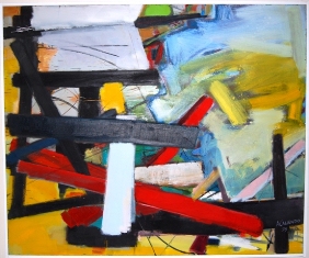 L38 OIL ON CANVAS 60x72 $6,000