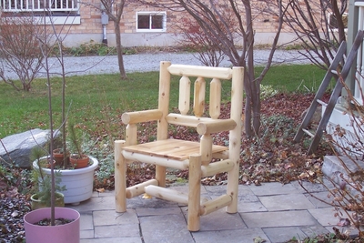 log captains chair