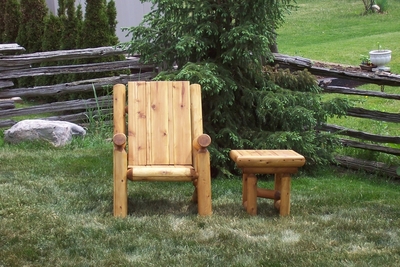muskoka chair in autom brown
