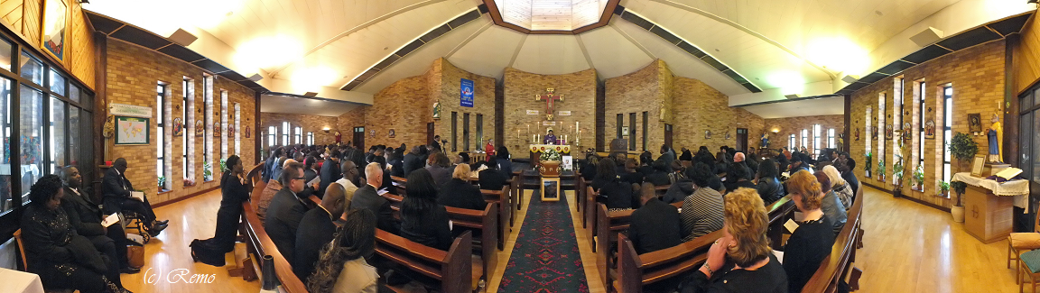 Funeral of Peter Bockarie in Swansea