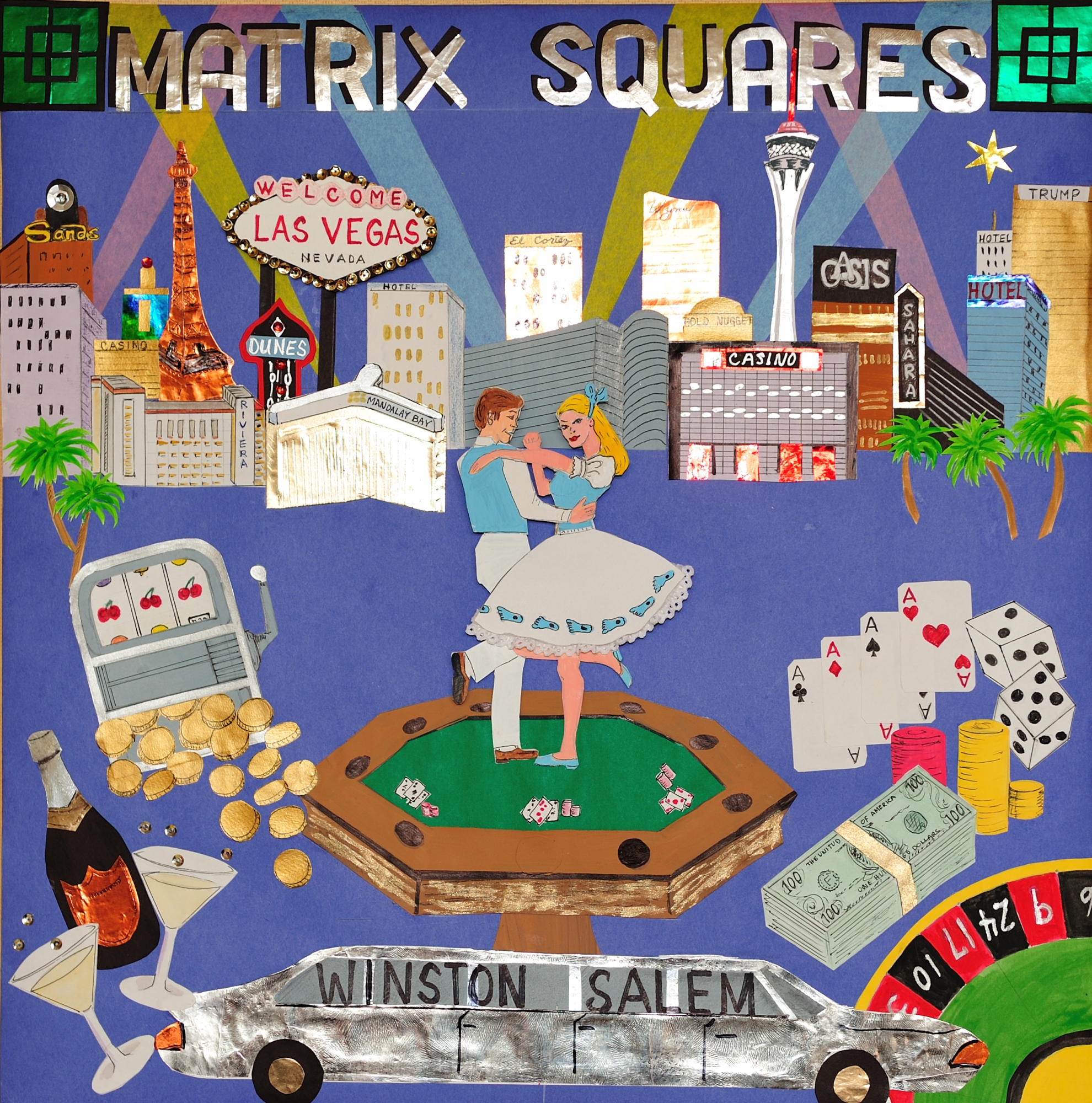 the club poster took first place in the competition at the