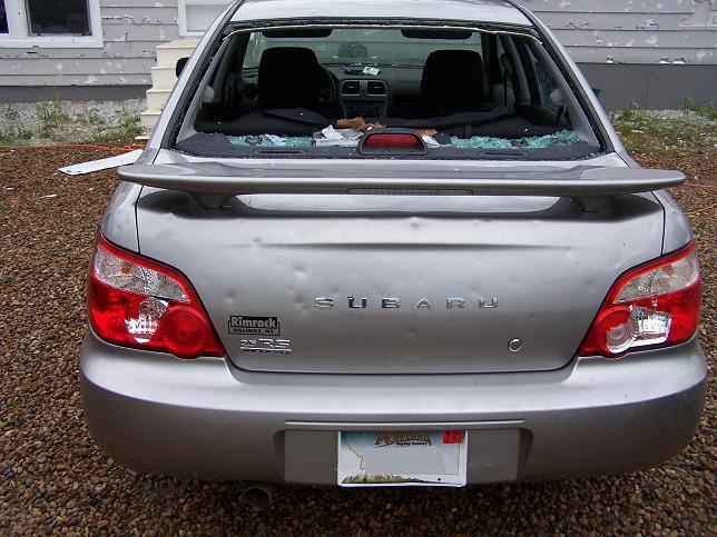 Ford hail damaged cars #4